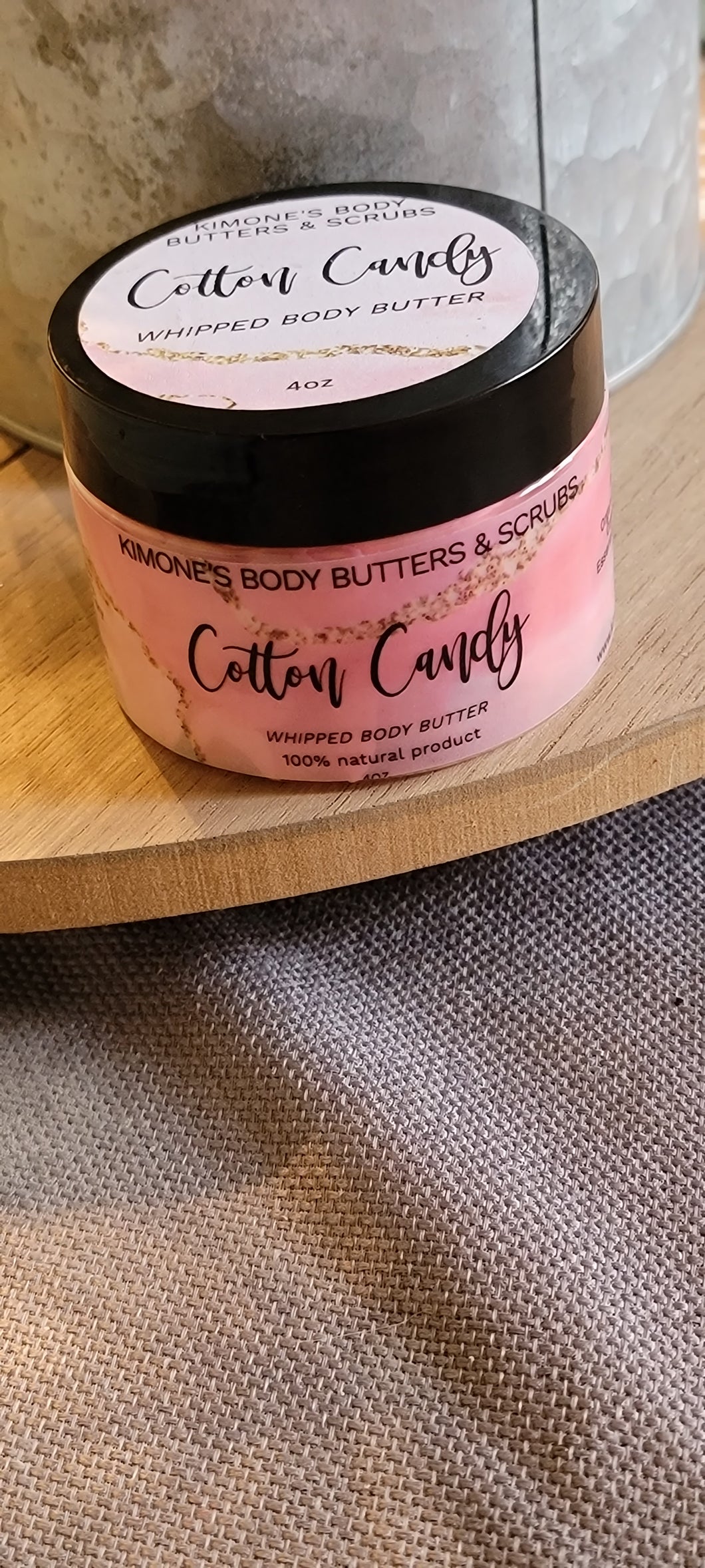 Whipped Cotton Candy Sugar Scrub